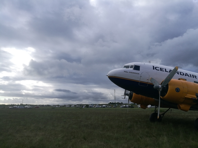 DC-3 TF-PNK in Hella