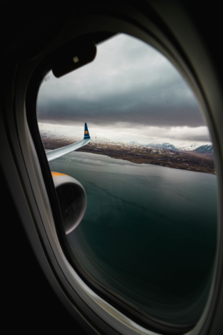 Akureiry area views during presentaion of Icelandair Boeing 737 MAX 8 // Source: Alina Daneliia (specially for Flugblogg)