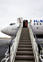 Icelandair Boeing 737 MAX 8 TF-ICE Jökulsárslón in Reykjavik // Source: Alina Daneliia (specially for Flugblogg)