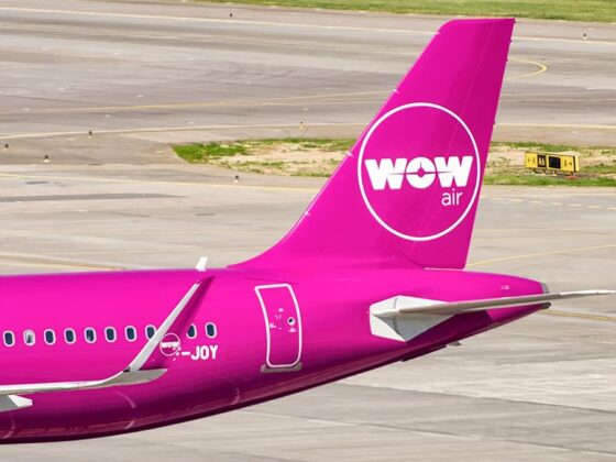 Departure of WOW air Airbus A321 from Sheremetyevo, Moscow during World Cup 2018 on 17.06.18 // Source: Sergey Popkov