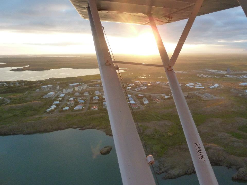 A flight over Reykjavik // Source: Matthías Sveinbjörnsson