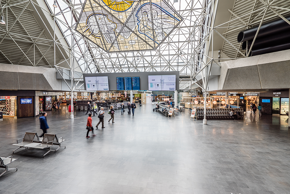 Keflavik airport terminal // Source: Isavia