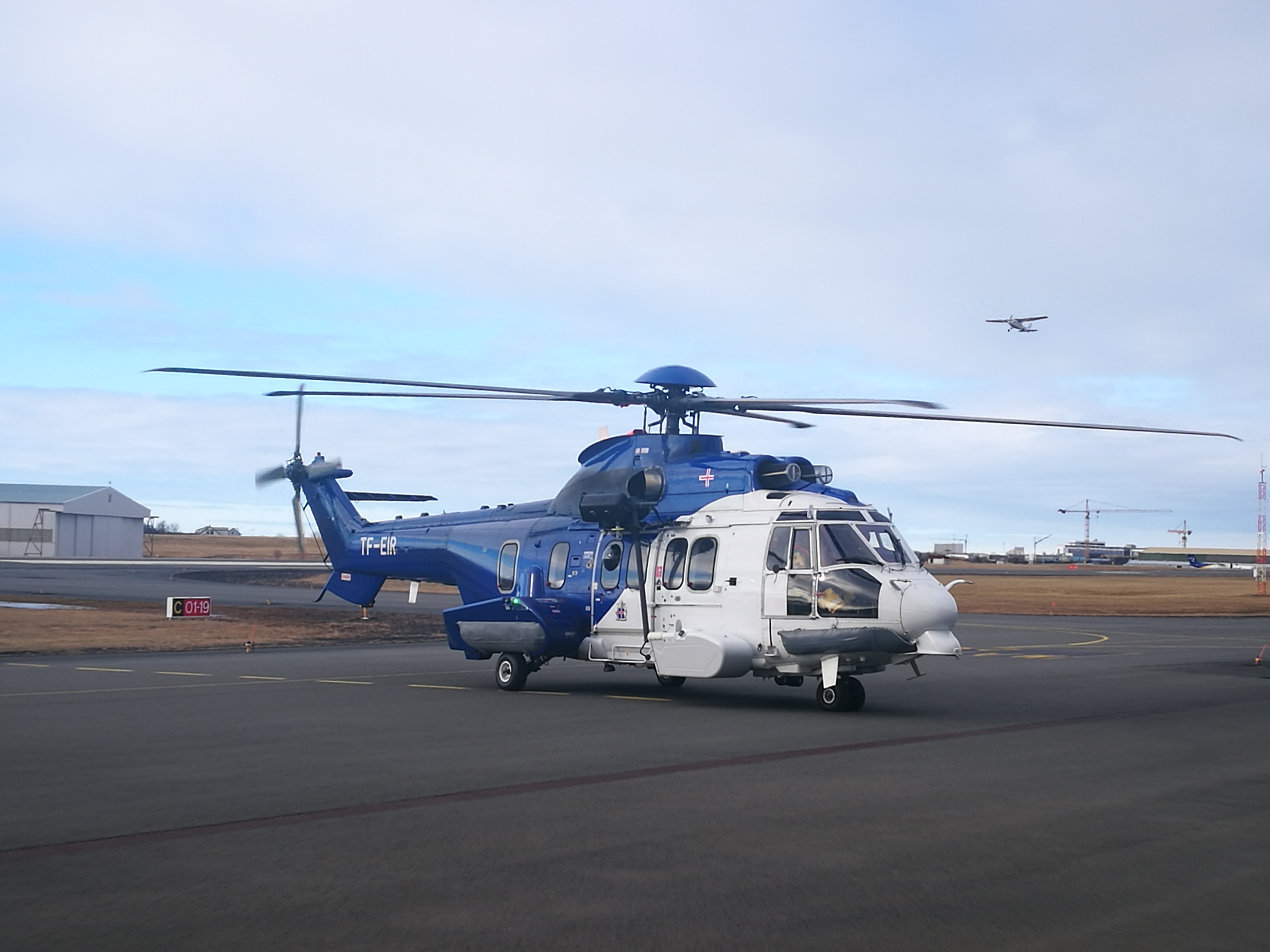 Icelandic Coast Guard Airbus H225LP (reg. TF-EIR) // Source: Flugblogg