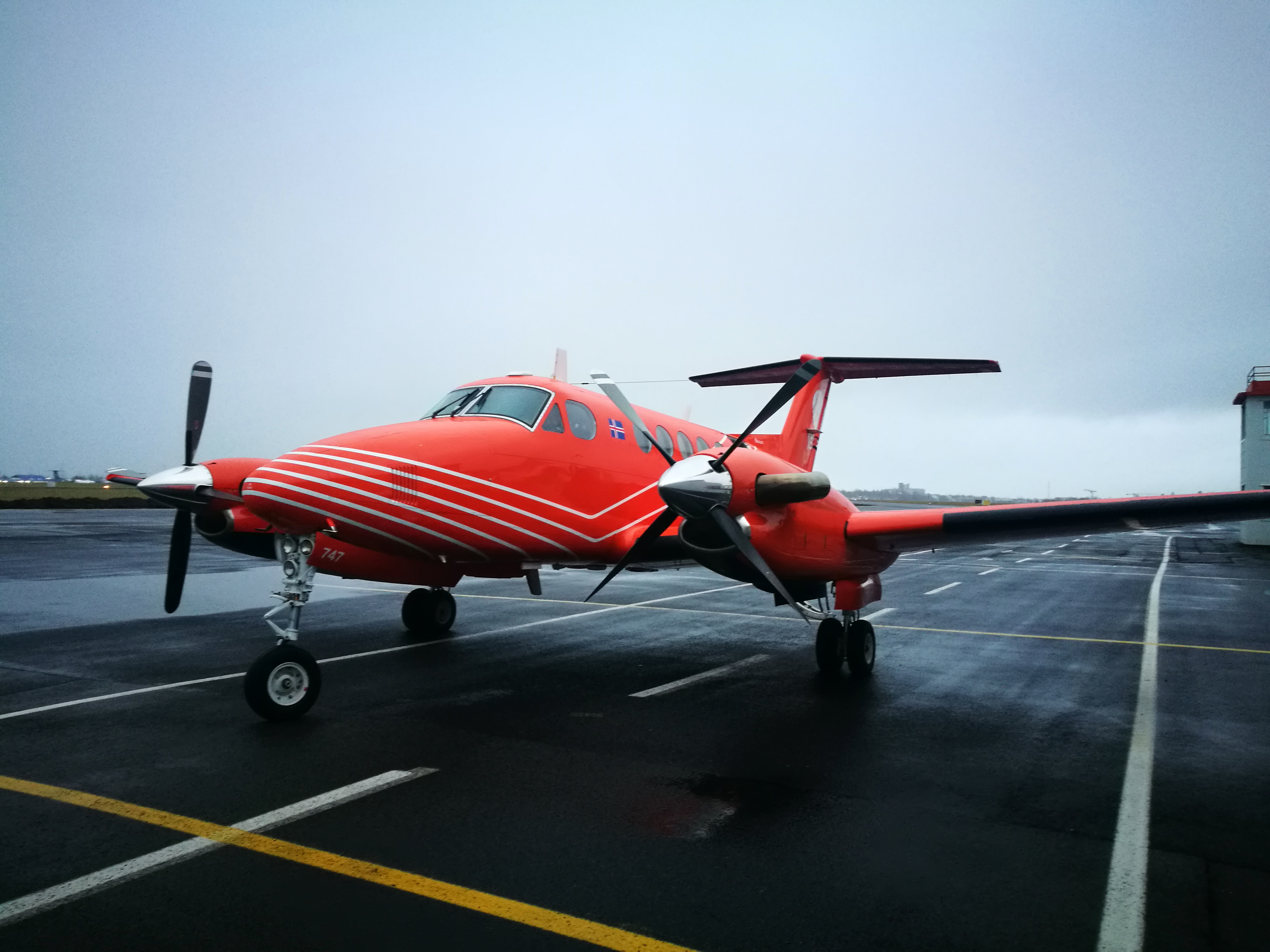 Isavia Beechcraft Super King Air 200 TF-FMS // Source: Flugblogg
