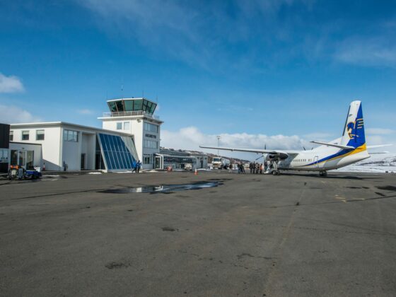 Akureyri airport (ICAO: BIAR) // Source: Akureyri airport's page on Facebook