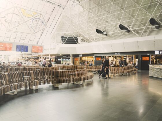 Inside Leif Erikson terminal in Keflavik airport // Source: Isavia