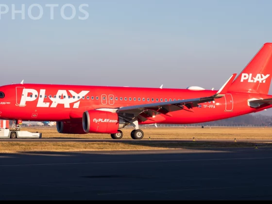 Play airline's first A320neo reg. TF-PPA with new livery // Source: Radim Koblizka (Jetphotos.com)