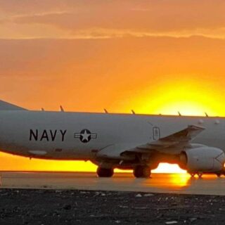 Boeing P-8 Poseidon reg. 168762 at Keflavik Air Base // Source: Barbara Rabarbar