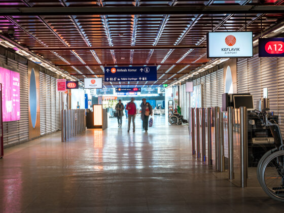Keflavik airport terminal // Source: Isavia